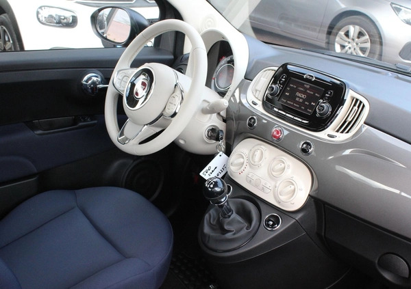 Fiat 500 cena 47900 przebieg: 32895, rok produkcji 2022 z Górzno małe 172